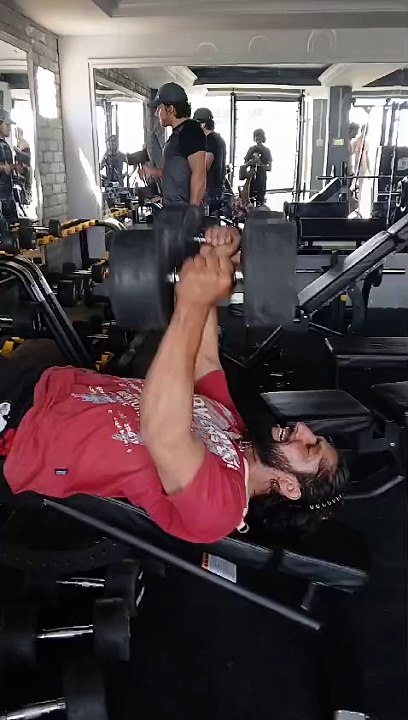 Chest dumbbell press