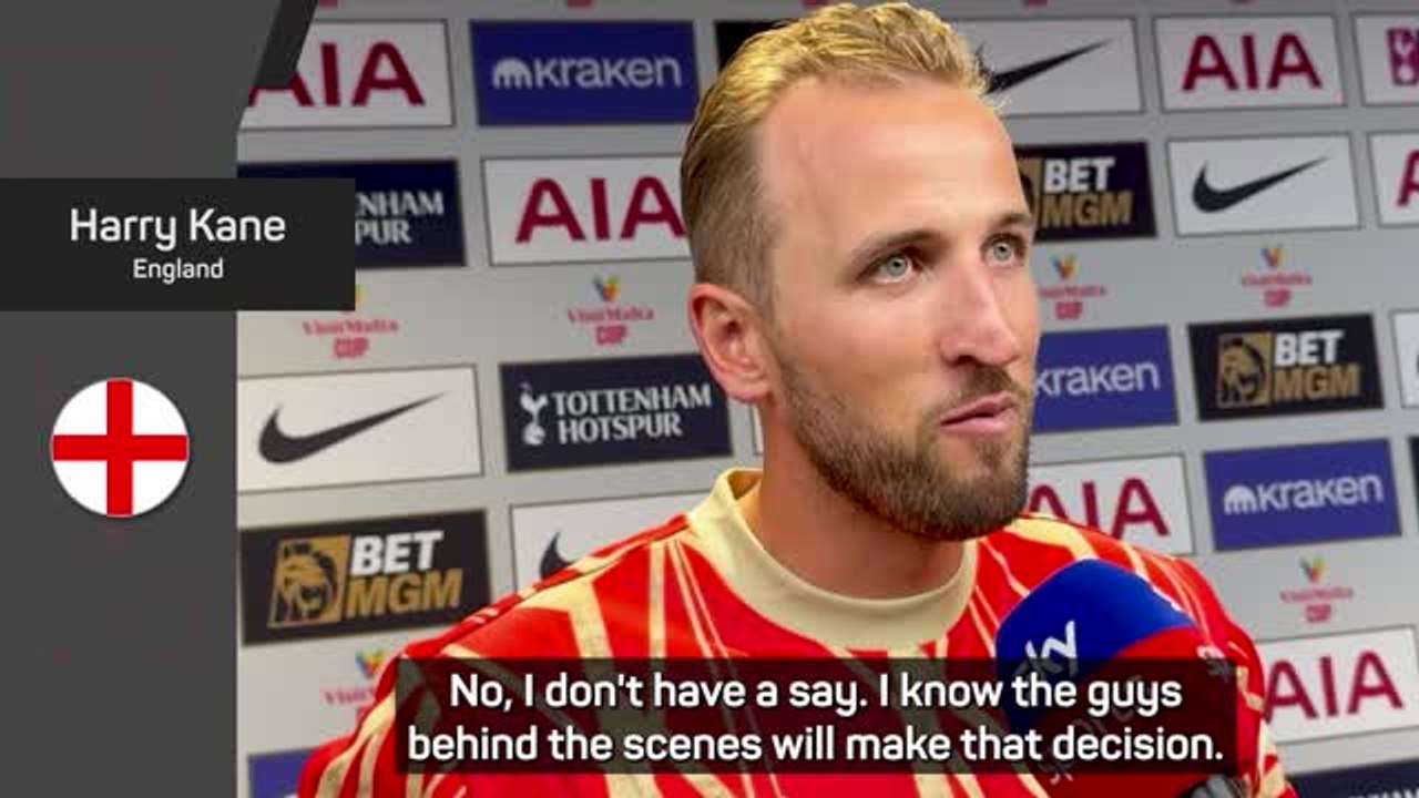 'Do my best for him' - Kane on England interim manager Carsley