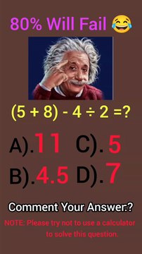 Maths Puzzle For Brain Test Only For Genius IQ test #shorts #maths #brain #iq #challenge #iqtest
