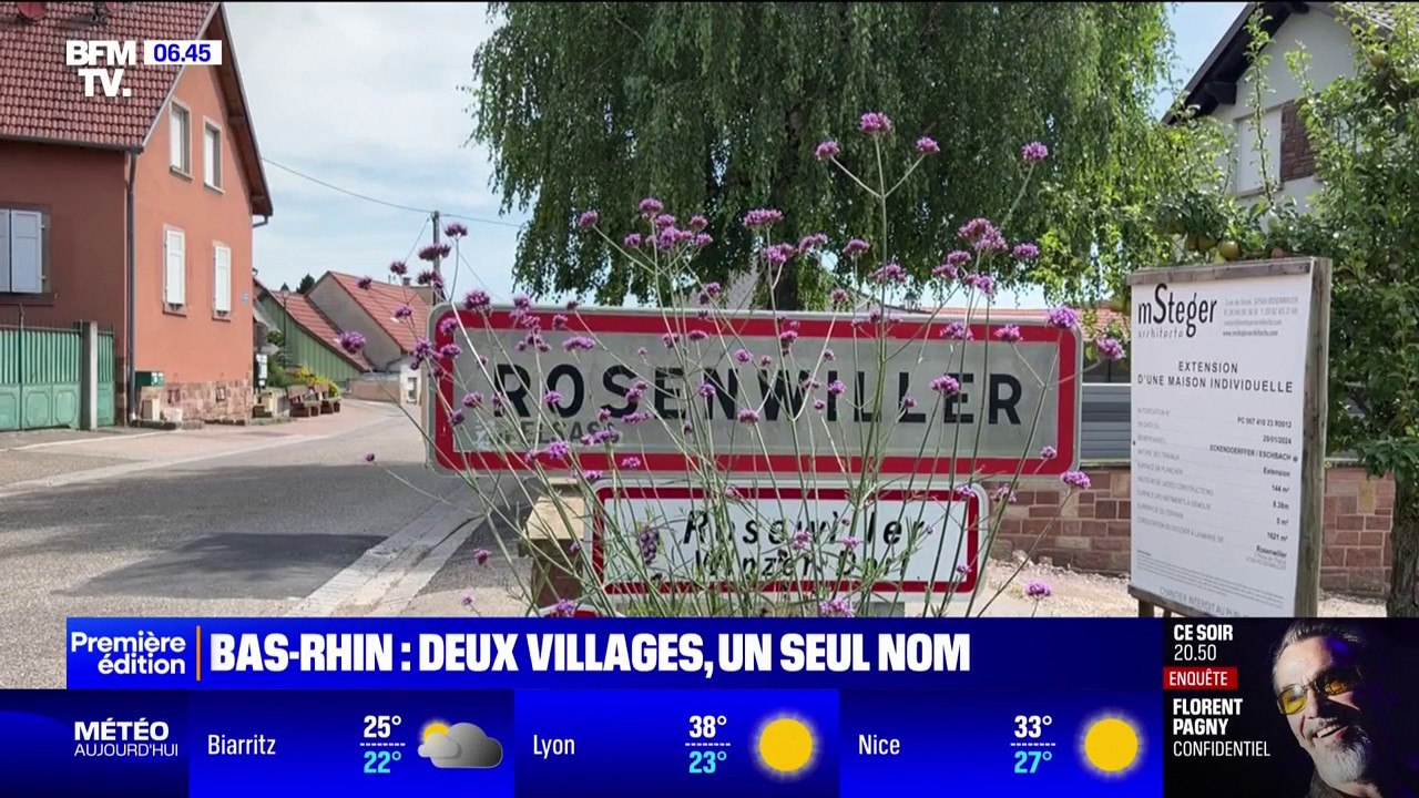 Dans le Bas-Rhin, deux villages situés à 40km l'un de l'autre porte le même nom et cela engendre quelques problèmes
