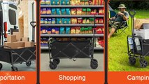 Best VEVOR Collapsible Folding Wagon Review in 2024: Top Picks for Camping, Shopping & More!