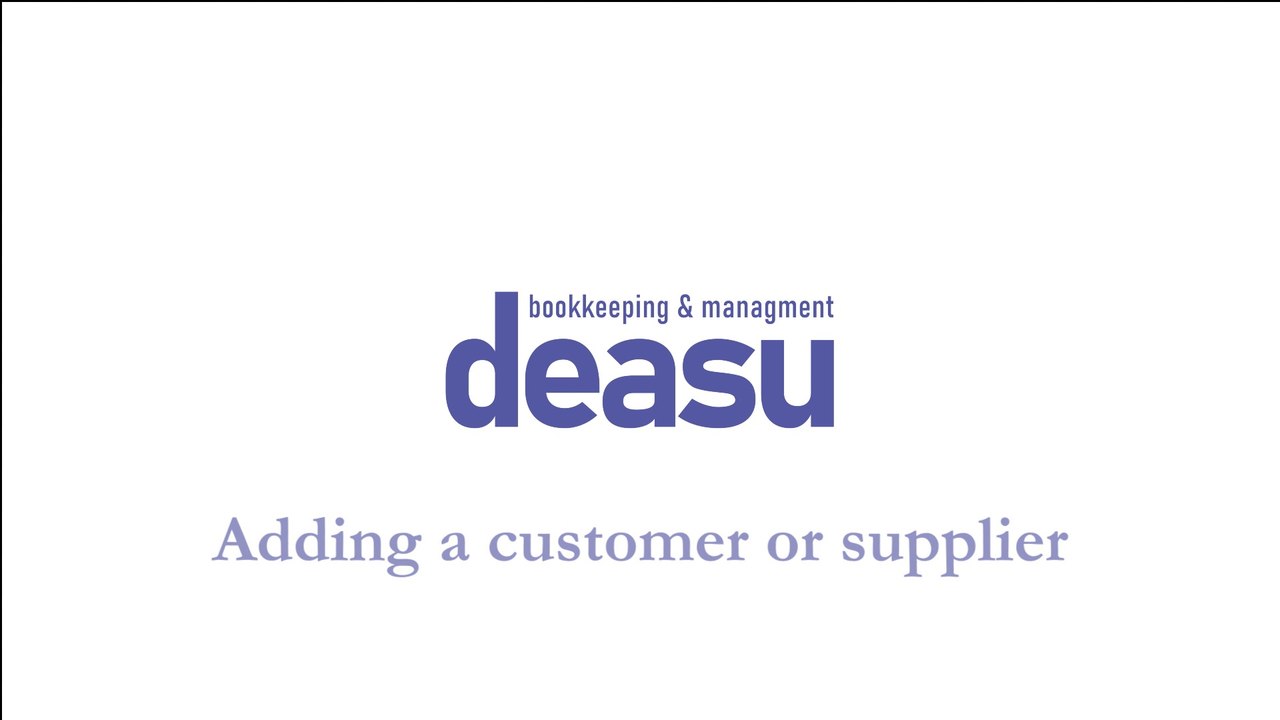 Deasu, Adding a customer