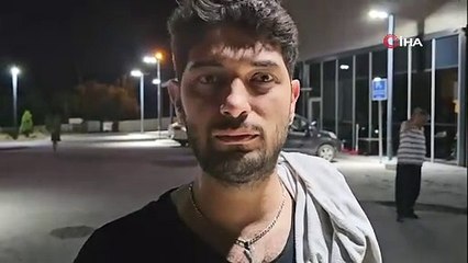 Denizden sağ çıkan vatandaş o anları anlattı