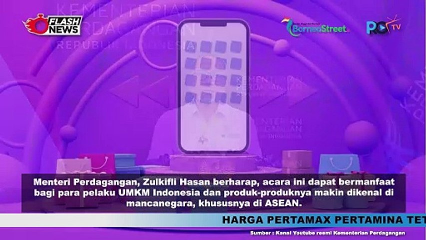 Statement Mendag RI Zulkifli Hasan Pembukaan Asean Online Sale Day (AOSD) 2024