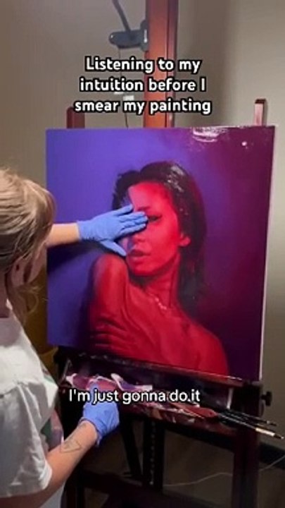 What do you think will be added next #art #painting #artist #portrait #oilpainti
