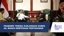 PRABOWO MENERIMA KUNJUNGAN DUTA BESAR AS UNTUK MEMBAHAS KEMITRAAN DALAM BIDANG PERTAHANAN