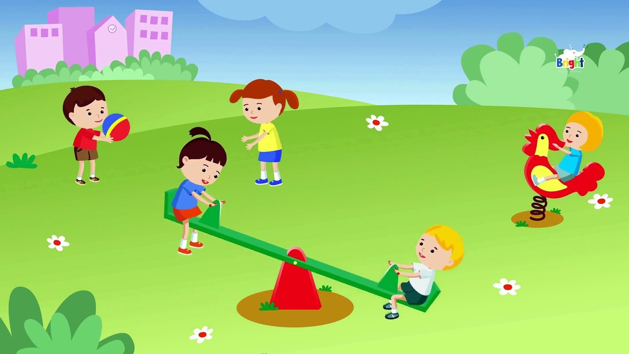 Playground Fun | Kids Park and Playground Vocabulary | English Learning for Kids and Toddlers