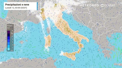 Isolati temporali sulle aree montuose, da giovedì primi cambiamenti