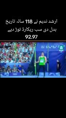 Arshad Nadeem pakistan Zindabad