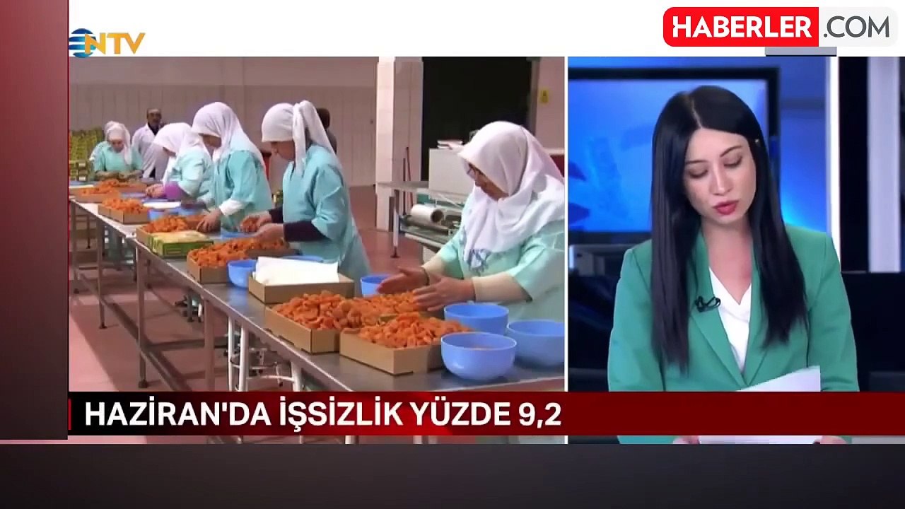 Türkiye'de işsizlik oranı, haziranda bir önceki aya göre 0,7 puan artarak yüzde 9,2 oldu