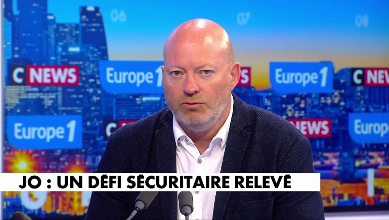 JO de Paris 2024 : «Les Français se sont réconciliés avec leur police», estime Jean-Christophe Couvy