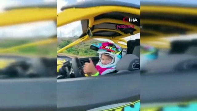 Kenan Sofuoğlu’nun 5 yaşındaki oğlu Zayn'den yürekleri ağza getiren akrobasi!