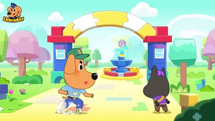 Alphabet Game _ Preschool ABC Learning Videos _ Kids Cartoons _ Sheriff Labr_HD