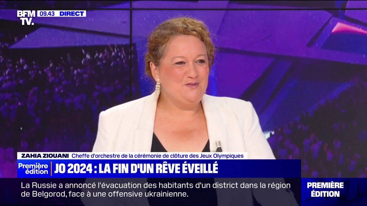 "J'ai fait ce métier pour vivre ces belles émotions": Zahia Ziouani, cheffe d'orchestre de la cérémonie de clôture des JO revient sur ce "moment magique"