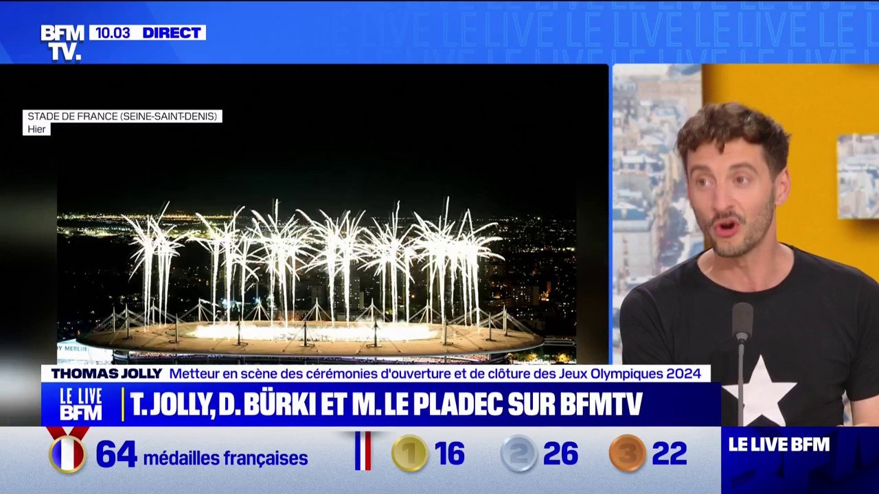 Cérémonies des JO: "Beaucoup de personnes m'ont écrit ou témoigné dans la rue un sentiment de fierté", explique Thomas Jolly