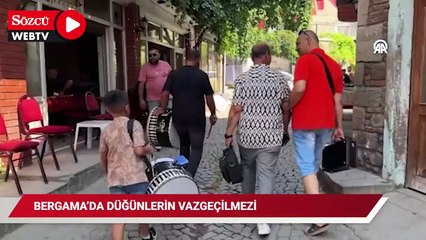 Bergama'da düğünlerin vazgeçilmezi: Klarnetçi Ferit