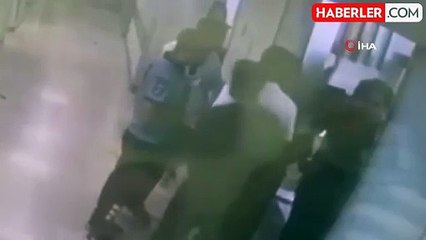Hasta yakınlarından güvenliğe yumruklu saldırı! Hastaneyi ringe çevirdiler