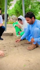 Pakistani girl playing traditional game-viralgame#uswahkhan