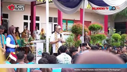 Zulkifli Hasan Sosialisasi Kecintaan Produk Dalam Negeri Kepada Para Pelajar di Lampung
