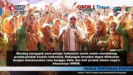 Sulkifli Hasan Sosialisasi Kecintaan Produk Dalam Negeri Kepada Para Pelajar di Lampung