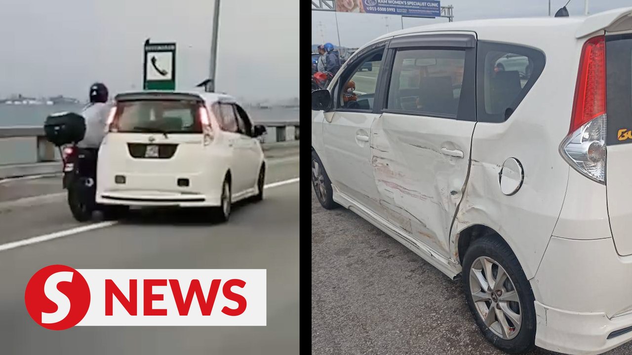 Motorcyclist killed after ramming into rear of MPV on Penang Bridge