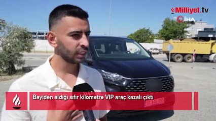 Sıfır VIP minibüs aldı! Yarım saat içinde hayatının şokunu yaşadı