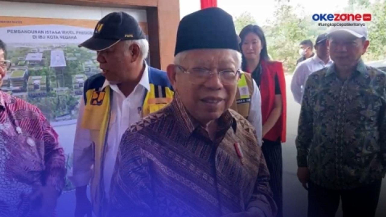 Kunjungi IKN, Wapres: Salah Satu Ibu Kota Negara Terbaik di Dunia