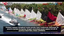 Rayakan HUT ke-53, Lanal Banyuwangi Gelar Lomba Perahu Layar Tradisional Lestarikan Budaya Pesisir