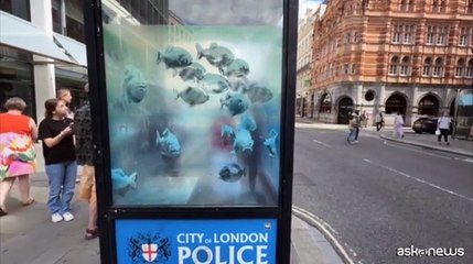 Il London Zoo di Banksy si arricchisce dell'Acquario con pesci