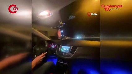 Son ses açıp mahalleliye müzikli işkence yaptılar.. O anlar kamerada