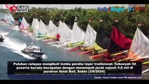 Rayakan HUT Ke-53, Lanal Banyuwangi Gelar Lomba Perahu Layar Tradisional untuk Lestarikan Budaya Pesisir