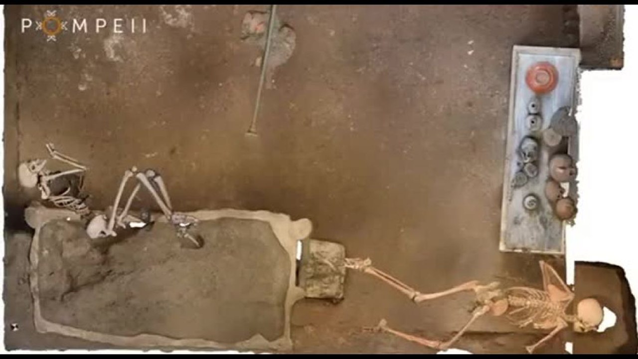 A Pompei ritrovati i resti di altre due vittime e un tesoretto