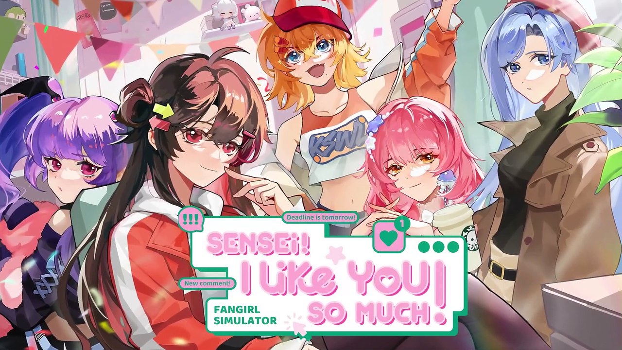 Sensei! I Like You So Much! - Der Trailer zum Fan-Girl-Simulator