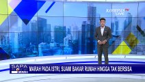 Cekcok dengan Istri, Suami Nekat Bakar Rumahnya Sendiri di Kawasan Cilincing