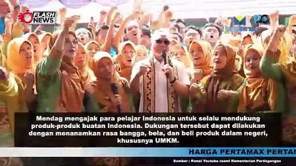 Zulkifi Hasan Sosialisasi Kecintaan Produk Dalam Negeri Kepada Para Pelajar di Lampung