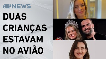 Autoridades divulgam lista com vítimas do acidente aéreo em Vinhedo (SP)