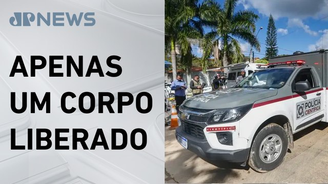 IML segue trabalho de identificação das vítimas da queda do avião em Vinhedo (SP)