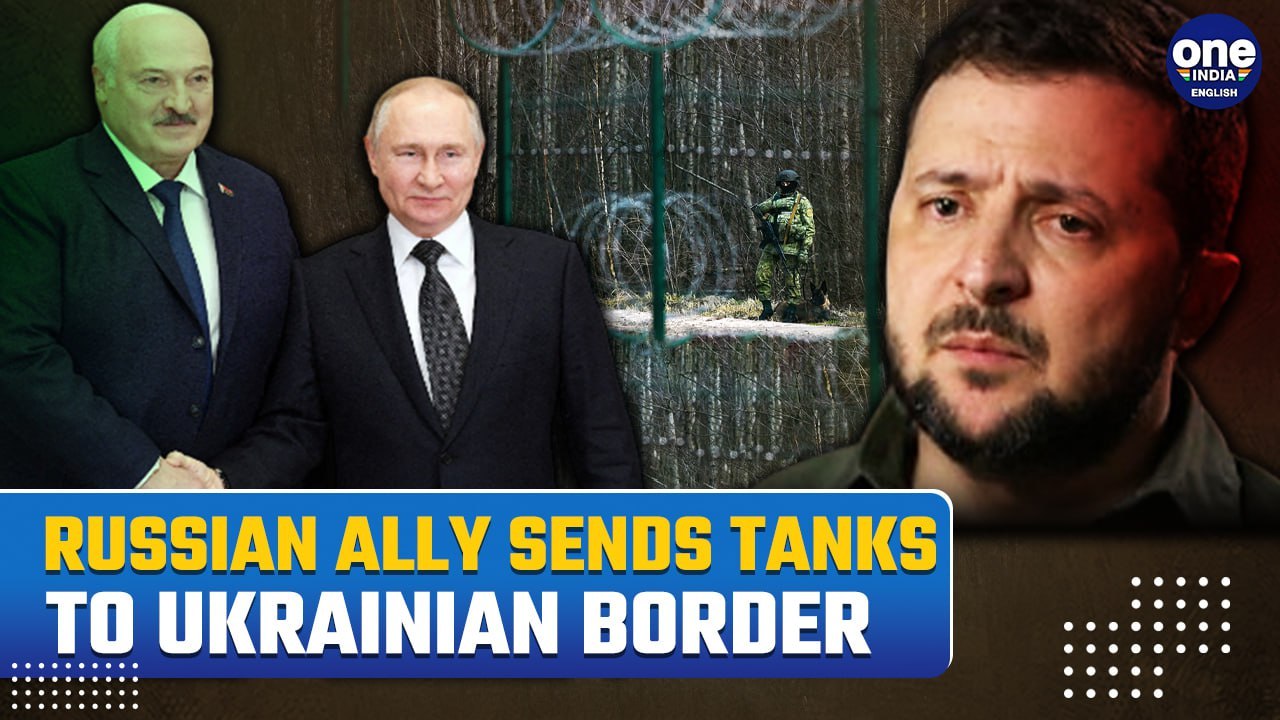 Putin’s Ally Lukashenko Joins War Against Kyiv | Belarus Deployes Tanks to Ukrainian Border | Video