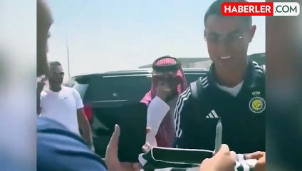 Ronaldo, "Seni seviyorum" diyen hayranını pişman etti