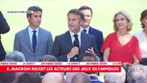 Emmanuel Macron : «Ce matin, on a tous un peu de nostalgie»