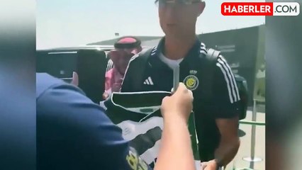 Ronaldo, "Seni seviyorum" diyen hayranını pişman etti