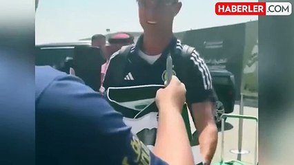 Ronaldo, "Seni seviyorum" diyen hayranını pişman etti