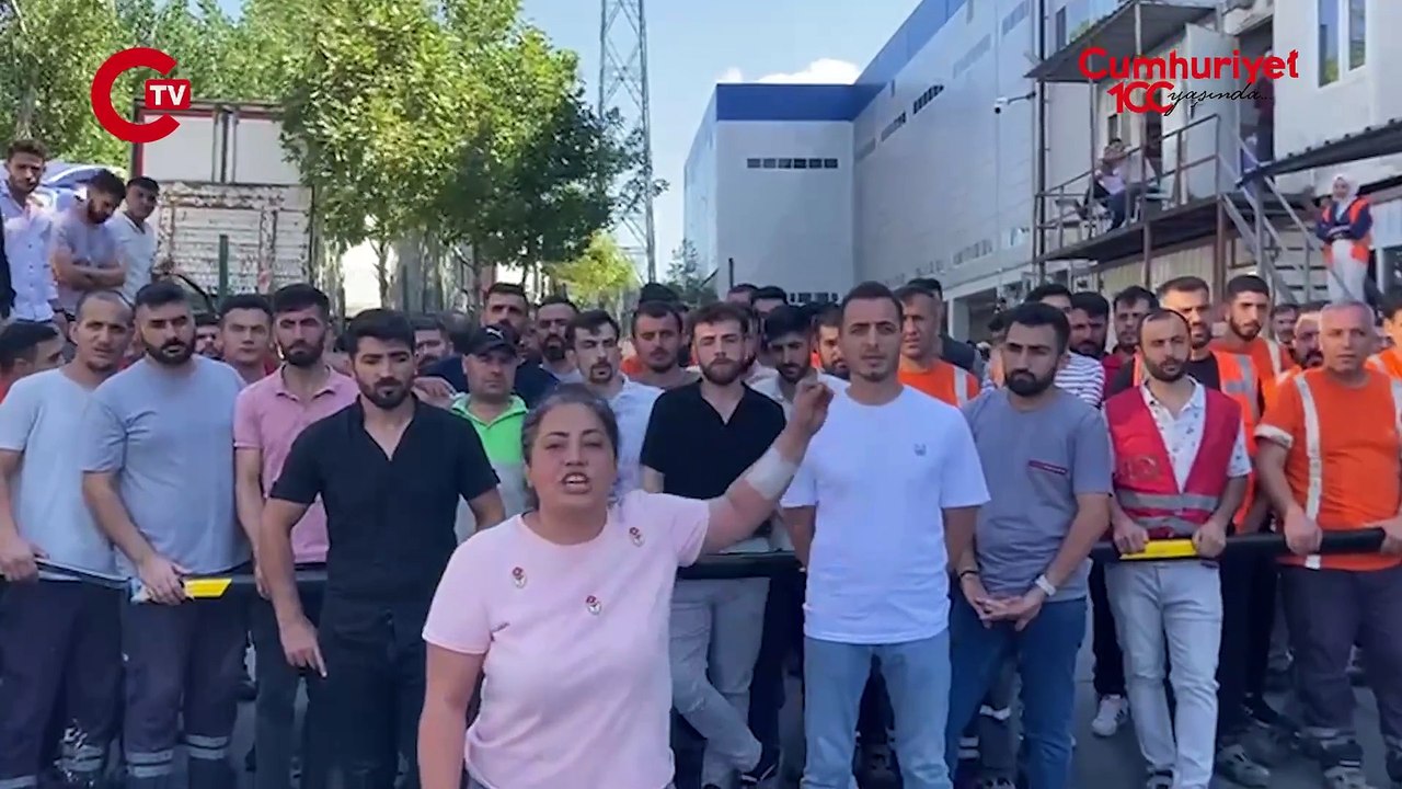 CarrefourSA deposunda taşeron firmada çalışan işyeri temsilcileri işten çıkarıldı: İşçiler eylemde