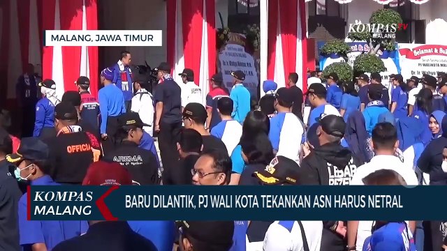 Baru Dilantik, Pj Wali Kota Malang Tekankan Netralitas ASN di Pilkada