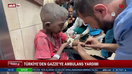 Türkiye'den Gazze'ye ambulans yardımı