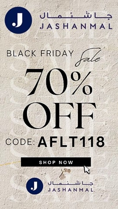 Jashanmal Sitewide Code!