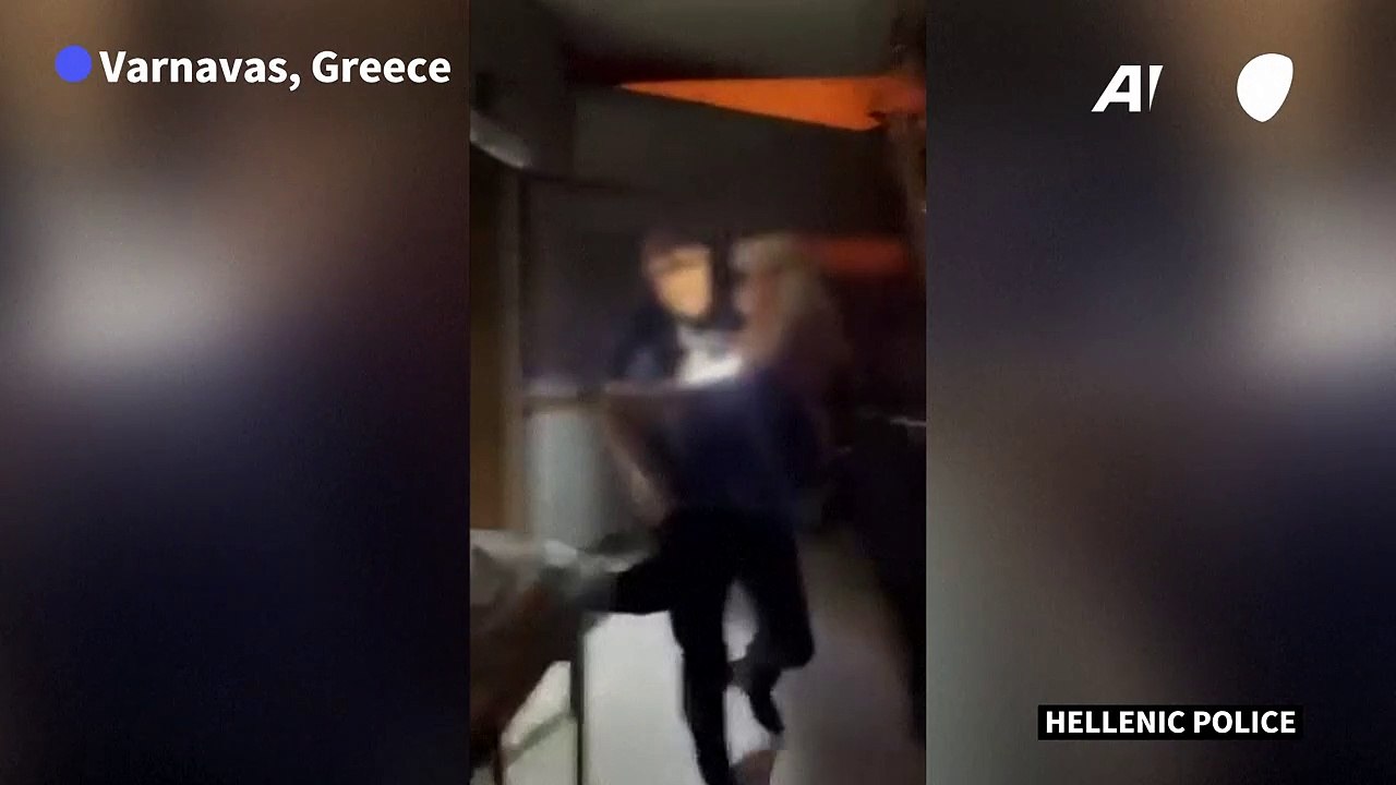 Greek police evacuate elderly people near Athens amid blazing wildfires