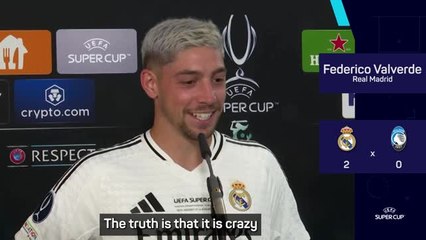 Playing with Madrid's stars is 'crazy' - Valverde