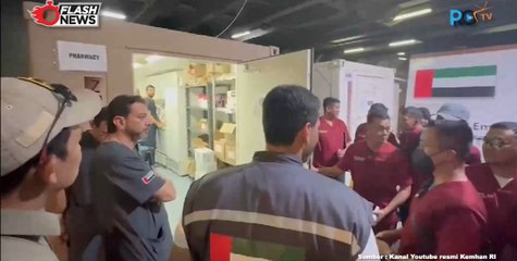 25 Satgas Nakes TNI Sudah Tiba di RS Terapung El Arish, Mesir