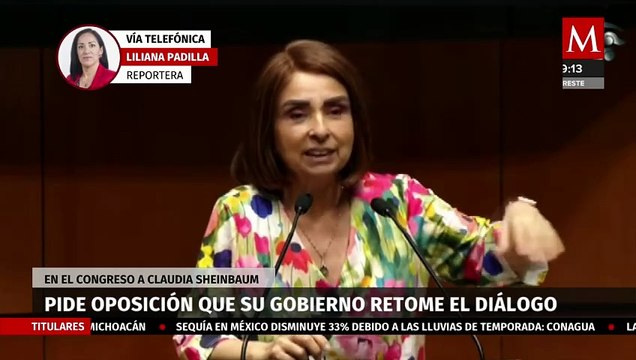 Comisión Permanente insta a Sheinbaum a mantener comunicación con todas las fuerzas políticas